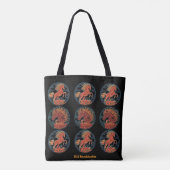 Bag Tote Année du Cheval de Feu (Dos)