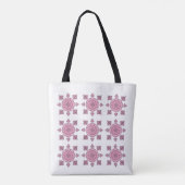 Bag Tote Bag- Monogram Flower  (Dos)
