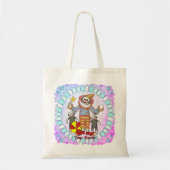 Bag Tote bags Singe Chaussette Clown (Devant)