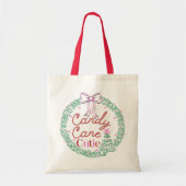 Bag Tote Candy Cane Cutie (Devant)