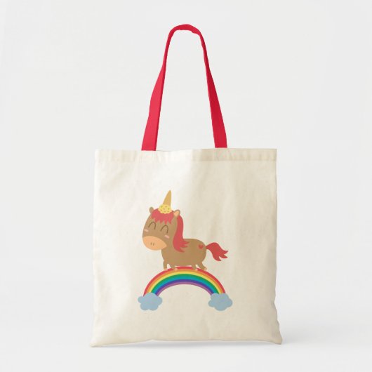 Bag Tote Cheval Se Voyant Comme Licorne (Devant)