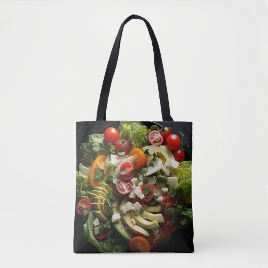 Bag Tote de fruits et salades (Devant)