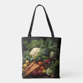 Bag Tote de fruits et salades (Dos)