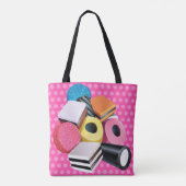 Bag Tote d'épaule. Candy Allands cascade Pink (Dos)