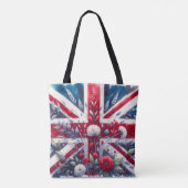 Bag Tote en coton drapeau britannique (Dos)