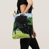 Bag Tote : ÉTALON NOIR (De près)
