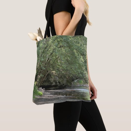 Bag Tote Étang sous les Arbres (De près)