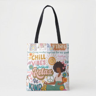 Bag Tote Good Vibes