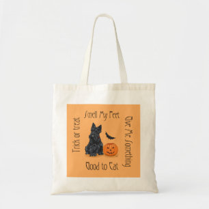 Bag Tote Halloween Terrier Écossais
