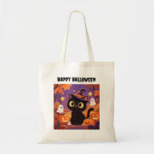 Bag Tote Happy Halloween (Devant)