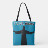 Bag Tote j'aime jésus (Dos)