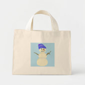Bag Tote mini bonhomme de neige (Devant)