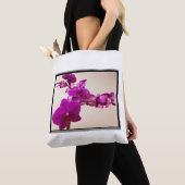 Bag Tote orchidée rose (De près)