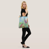 Bag Tote Paintbrush Meadow (Sur le modèle)