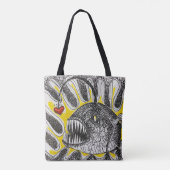 Bag Tote "Pêchant l'amour" (Dos)