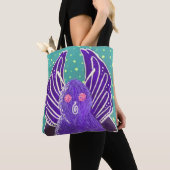 Bag Tote Purple Mothman (De près)