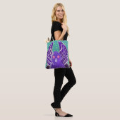 Bag Tote Purple Mothman (Sur le modèle)