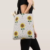 Bag Tote with Sunflowers (De près)