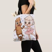 Bag Tung Tung Sahur Funny Ballet Tote (De près)
