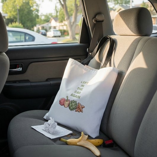 Bag Typography funny quote cute trendy tote bags.