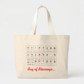 Bag van Verzegelingen... Grote Tote Bag (Voorkant)