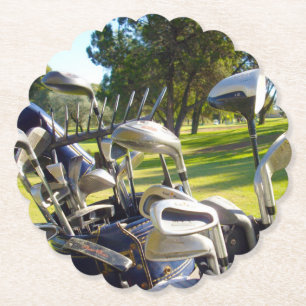 Bag vol Golfclusters, Onderzetters van papierparti