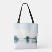 Bag Watercolor Landscape Draagtas (Achterkant)