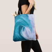 Bag Wave Just Dahl Costal Tote (De près)