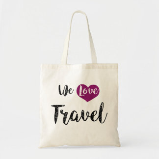 Bag,"We love Travel" Tote Bag