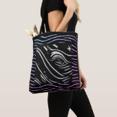 Bag Whale eye/whale species tote (De près)