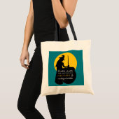 Bag Witch and Moon Magic Spell Tote (Devant (produit))
