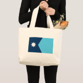 Bag with Flag of Minnesota, USA Grote Tote Bag (Voorkant (product))