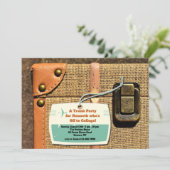 Bagage avec invitation de balise (Debout devant)