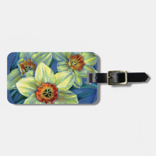 Bagage "Daffodils - les joies du printemps" étiquette à b