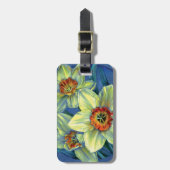 Bagage "Daffodils - les joies du printemps" étiquette à b (Devant Vertical)