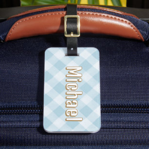 Bagage Étiquette de sac scolaire pour garçons à motif car