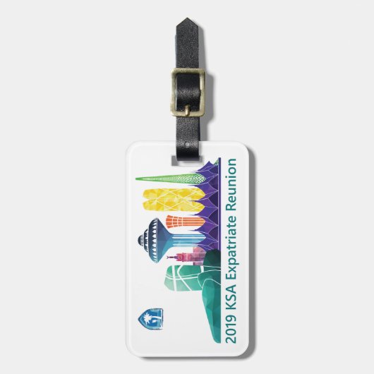 Bagage label (Voorkant verticaal)