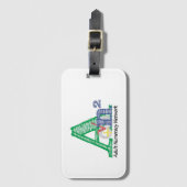 Bagage label (Voorkant (verticaal))