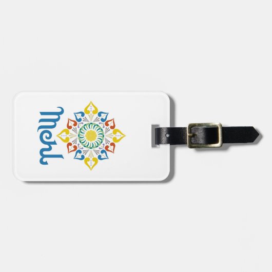 Bagage label (Voorkant horizontaal)