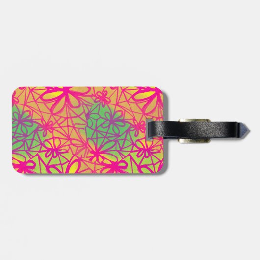 Bagage label (Achterkant horizontaal)