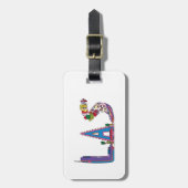 Bagage label | LAS VEGAS, NV (LAS) (Voorkant verticaal)