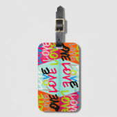 Bagage label. LIEFS. Bagagelabel (Voorkant (verticaal))