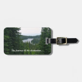 Bagage label: Reis Bagagelabel (Voorkant horizontaal)