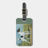 Bagage-label Smooth Fox Terrier Bagagelabel (Voorkant verticaal)