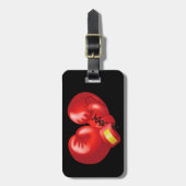 Bagage labels met boksontwerp (Voorkant verticaal)