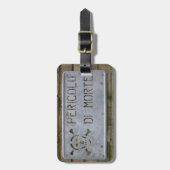 Bagage Ne touche pas à mon étiquette de bagages (Devant Vertical)