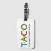 Bagage of hoesje label bagagelabel (Voorkant (verticaal))