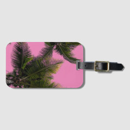Bagage Palm Pink Bagagelabel