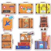 Bagage Sticker Set (Voorkant)