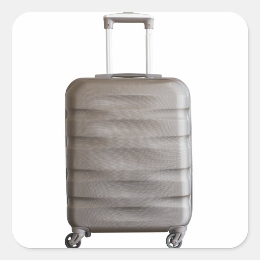 Bagage Vierkante Sticker (Voorkant)